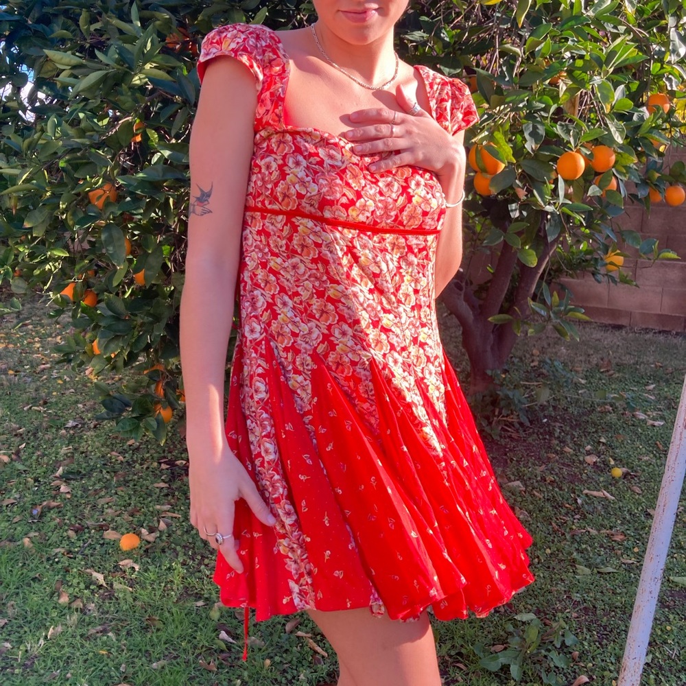 SOLD DO NOT PURCHASE :) Free People ponderosa cutout dress!